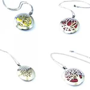 Colar difusor pessoal Slim – Prata